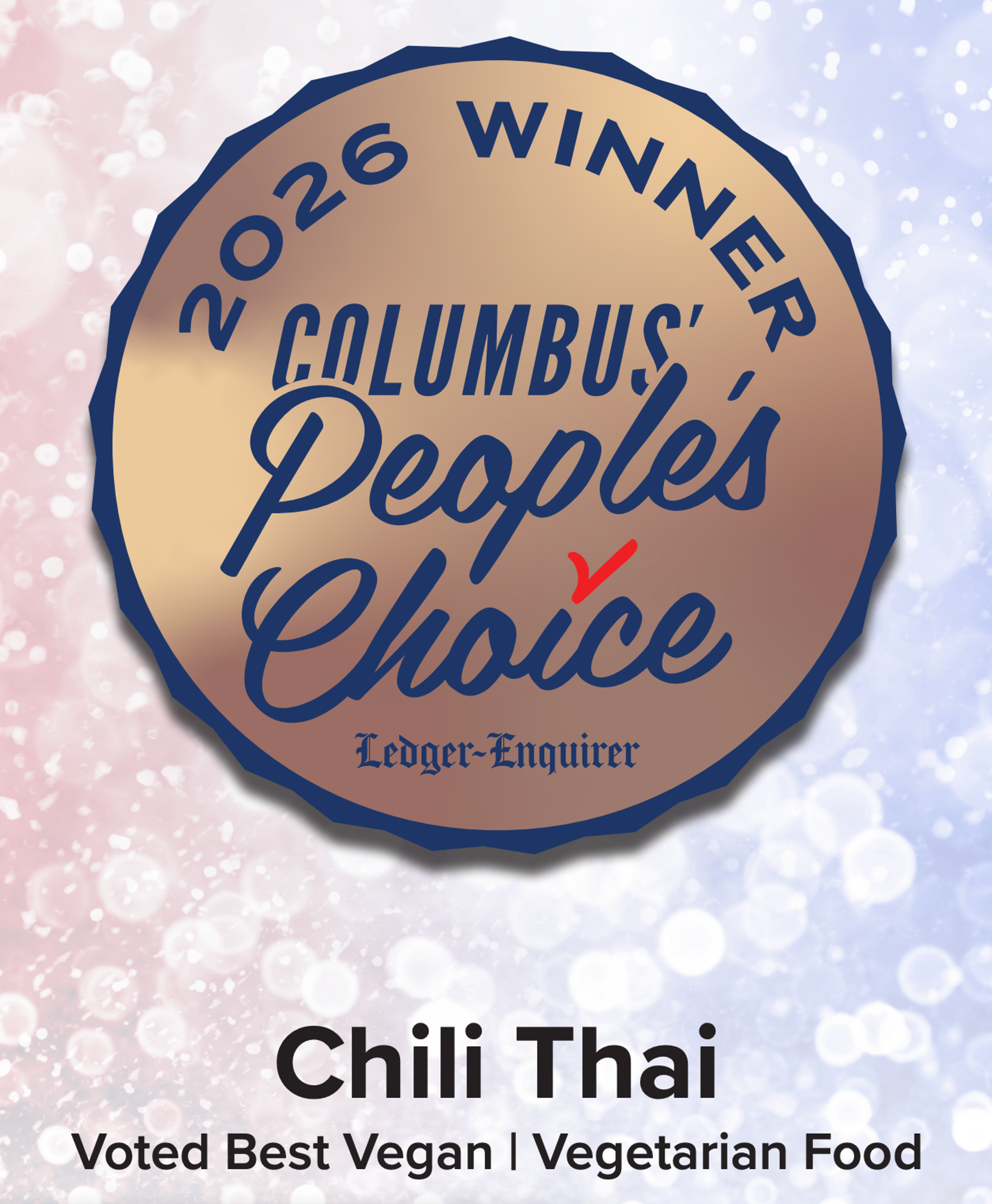 Best Vegan food from the Columbus Ledger People Choice Award
