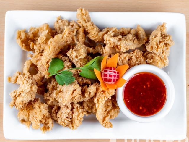 6. Fried Calamari.